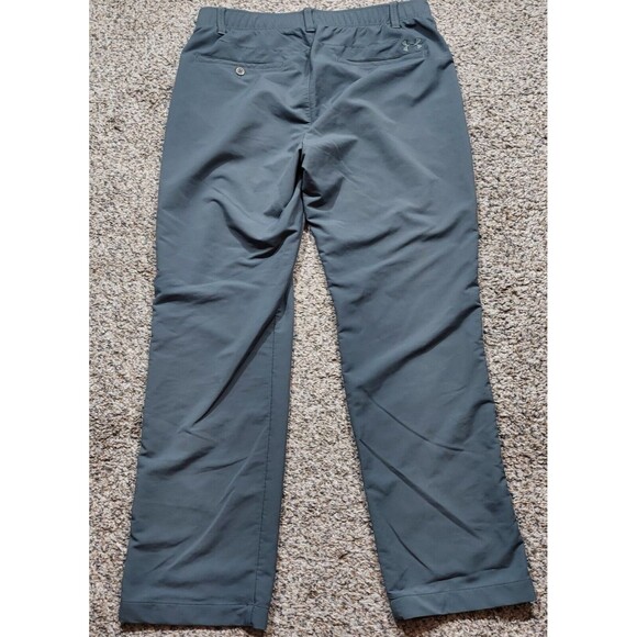 Under Armour Pants Mens 34x30 Gray Match Play Golf Tapered Leg - Picture 5 of 8